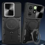Чехол накладка Omeve Magnetic Ring для Tecno Spark Go 2024 синий