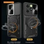 Чехол накладка Omeve Magnetic Ring для Tecno Spark Go 2024 синий