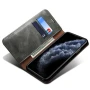 Кожаный чехол книжка Epik Rivet New для Apple iPhone 13 Mini синий