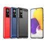 Чехол-накладка Carbon для Xiaomi 12 Lite синий
