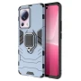 Чехол накладка Ricco Black Panther Armor для Xiaomi 13 Lite синий