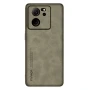 Кожаный чехол - накладка Fanoya для Xiaomi 13T / 13T Pro черный