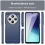 Чохол - накладка Polished Carbon для Xiaomi Redmi 14C / Poco C75 червоний