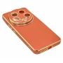 Чехол накладка Silicone Adds 6D для Xiaomi 14 Ultra кораловый