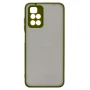 Чехол-накладка TPU Color Matte Case для Xiaomi Redmi 10  темно-зеленый