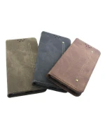 Кожаный чехол-книжка C-KU Stitched для Xiaomi Mi 10 Ultra