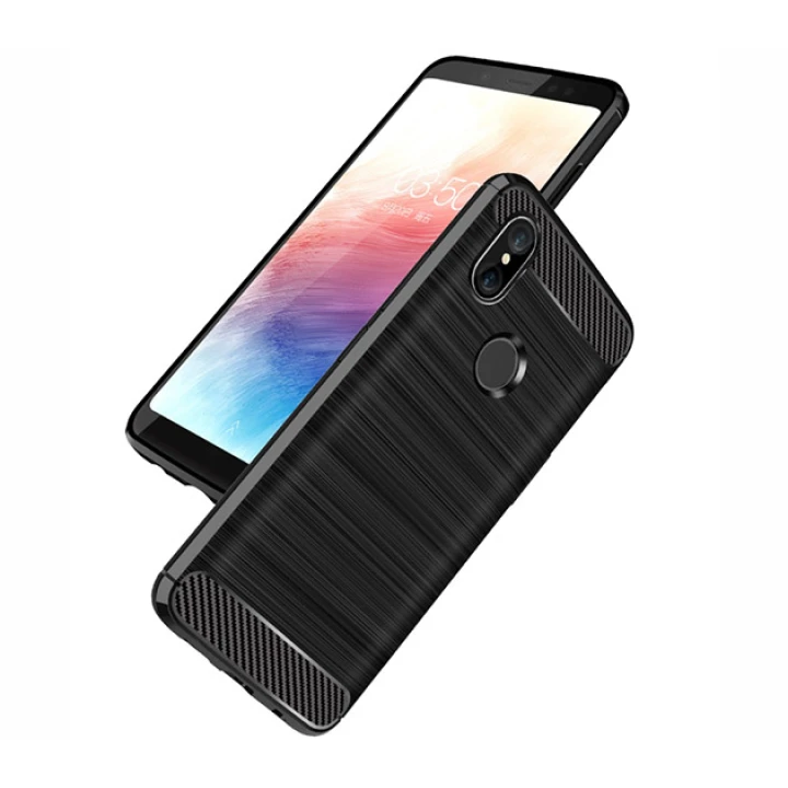 Чехол накладка Polished Carbon для Xiaomi Mi A2 (Mi 6X)