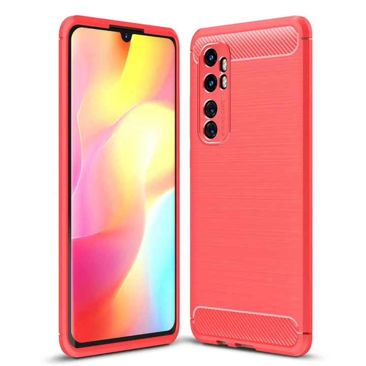Чохол накладка Polished Carbon для Xiaomi Mi Note 10 Lite