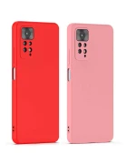 Матовый чехол накладка Silicone Matted для Xiaomi Redmi Note 11 Pro 4G