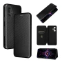 Чохол-книжка Carbon Fiber Texture для Xiaomi Poco F3 GT / Redmi K40 Gaming