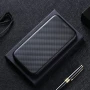 Чохол-книжка Carbon Fiber Texture для Xiaomi Poco F3 GT / Redmi K40 Gaming