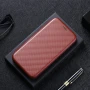 Чохол-книжка Carbon Fiber Texture для Xiaomi Poco F3 GT / Redmi K40 Gaming