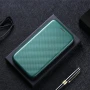Чохол-книжка Carbon Fiber Texture для Xiaomi Poco F3 GT / Redmi K40 Gaming