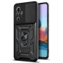 Чехол-накладка Ricco Camera Sliding для Xiaomi Poco F3 / Mi 11i / Redmi K40 красный
