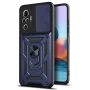 Чехол-накладка Ricco Camera Sliding для Xiaomi Poco F3 / Mi 11i / Redmi K40 красный