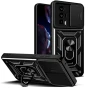 Чехол накладка Ricco Camera Sliding для Xiaomi Poco F5 Pro / Redmi K60 черный