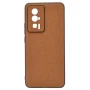 Чехол накладка New Textile Leather Cаse для Xiaomi Poco F5 Pro / Redmi K60 красный