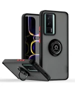 Чохол-накладка TPU Color Matte Ring для Xiaomi Poco F5 Pro / Redmi K60