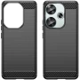 Чохол - накладка Polished Carbon для Xiaomi Poco F6 5G / Redmi Turbo 3 5G синій