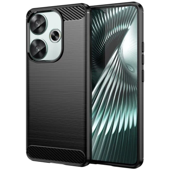 Чохол - накладка Polished Carbon для Xiaomi Poco F6 5G / Redmi Turbo 3 5G