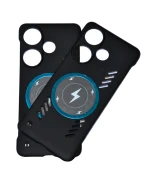 Чохол - накладка Cooling Armor No Frame для  Xiaomi Poco F6 5G / Redmi Turbo 3 5G з магнітним кільцем, Black