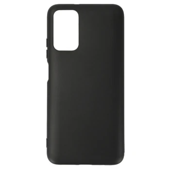 Матовий чохол-накладка Silicone Matted для Xiaomi Poco M3 Pro / Redmi Note 10 5G, Black