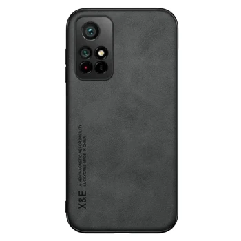 Шкіряний чохол - накладка X&E для Xiaomi Poco M4 Pro 5G з металевою вставкою
