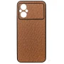 Чехол накладка New Textile Leather Cаse для Xiaomi Poco M5 черный