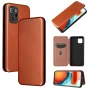 Чехол - книжка Carbon Fiber Texture для Xiaomi Poco X3 GT