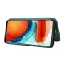 Чехол - книжка Carbon Fiber Texture для Xiaomi Poco X3 GT
