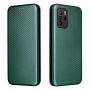 Чехол - книжка Carbon Fiber Texture для Xiaomi Poco X3 GT