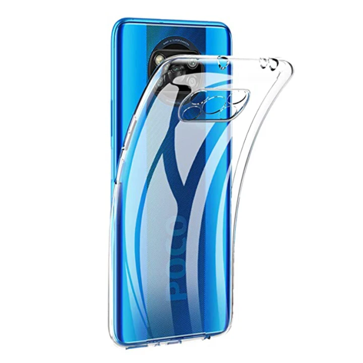 Захисний чохол SMTT Simeitu для Xiaomi Poco X3 / Poco X3 NFC, Transparent