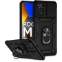 Чехол-накладка Ricco Camera Sliding для Xiaomi Poco X4 Pro 5G красный