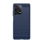  Чехол-накладка Polished Carbon для Xiaomi Redmi Note 12 Pro 5G / Poco X5 Pro 5G синий