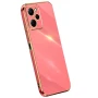 Чехол накладка Silicone Adds 6D для Xiaomi Poco X5 Pro розовый