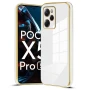 Чехол накладка Silicone Adds 6D для Xiaomi Poco X5 Pro розовый