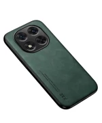 Кожаный чехол - накладка X&E для Xiaomi Poco X7 / Redmi Note 14 Pro 5G с металлической вставкой