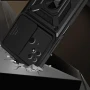 Чехол-накладка Ricco Camera Sliding для Xiaomi Redmi 10c / Poco C40 синий