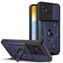 Чехол-накладка Ricco Camera Sliding для Xiaomi Redmi 10c / Poco C40 синий