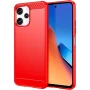 Чохол-накладка Carbon для Oppo A98 5G / A1 червоний