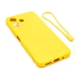 Чохол - накладка Silicone Cover Full для Xiaomi Redmi 12 5G / Poco M6 Pro 5G жовтий