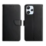 Чехол книжка Leather Case для Xiaomi Redmi 12 с магнитной защелкой красный