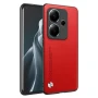 Кожаный чехол - накладка CODE Tactile Experience для Xiaomi Redmi 13 4G / Redmi 13 5G / Poco M6 4G красный