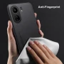 Кожаный чехол - накладка CODE Tactile Experience для Xiaomi Redmi 13C / Poco C65 черный