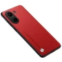 Кожаный чехол - накладка CODE Tactile Experience для Xiaomi Redmi 13C / Poco C65 черный