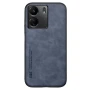 Кожаный чехол - накладка X&E для Xiaomi Redmi 13C / Poco C65 с металлической вставкой