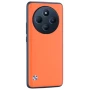 Кожаный чехол - накладка CODE Tactile Experience для Xiaomi Redmi 14C / Poco C75 оранжевый