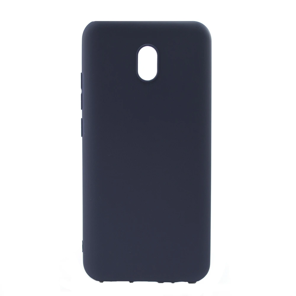 Чехол-накладка с перфорацией (силикон) для Xiaomi Redmi 8A (Темно-синий) 2