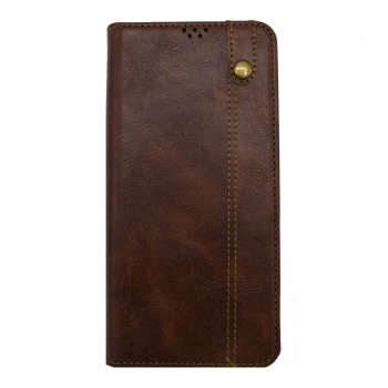 Кожаный чехол книжка Epik Rivet New для Xiaomi Redmi 9C