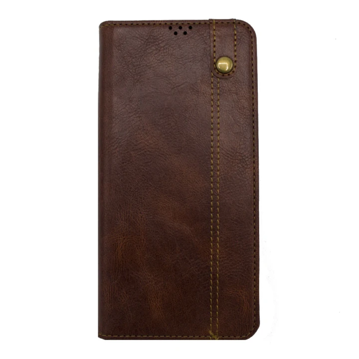 Кожаный чехол книжка Epik Rivet New для Xiaomi Redmi 9C